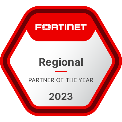 Precicom Fortinet Regional Partner of the year 2023