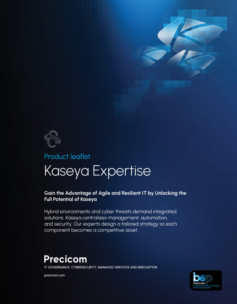 Kaseya Expertise Leaflet | Precicom