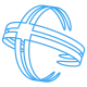 Precicom Sphere cyan outline